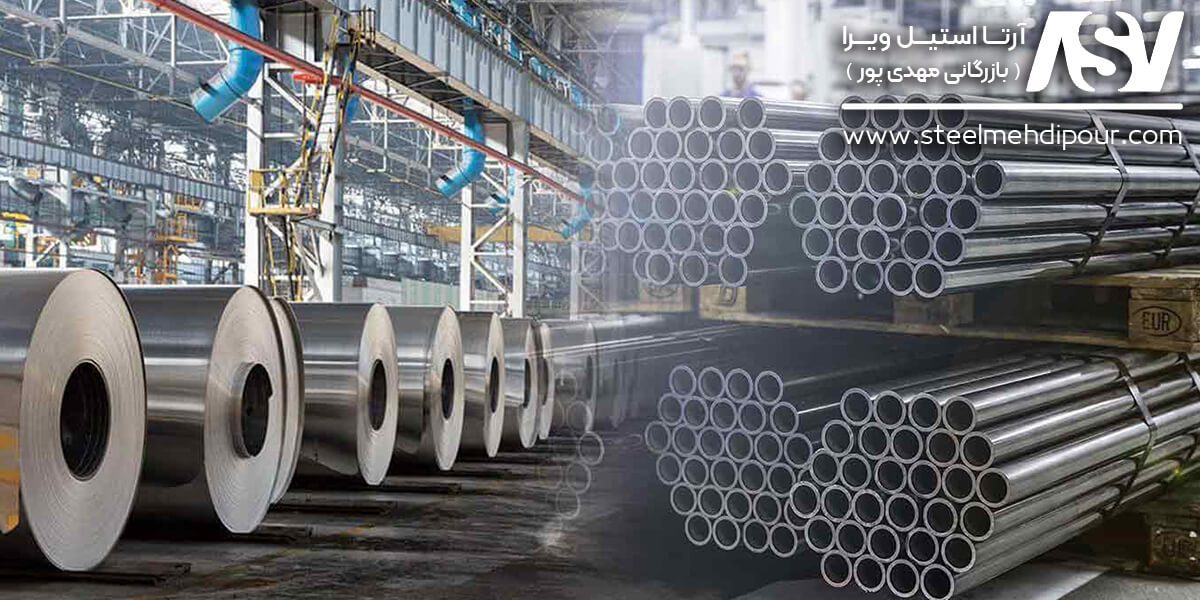 نمای نزدیک سطح میلگرد استیل ضد زنگ